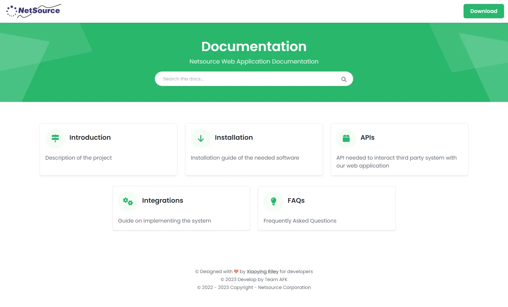 Web Design Documentation